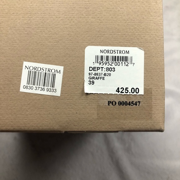 NWT Jenni Kayne Genuine Calf Hair Mule in Black Honey Giraffe Size 6 avail - Picture 13 of 14